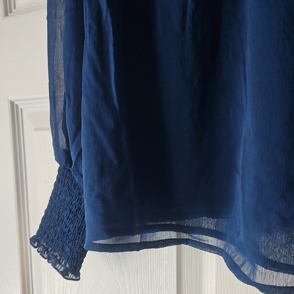 LAUNDRY Ruffled and Ruched Blouse - Picture 6 of 7